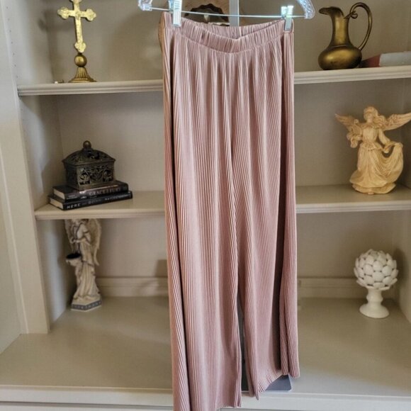 Asos Design Wide Leg Loose Fit Casual Pants Made Of Light And Fresh Fabric US - Picture 2 of 6